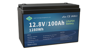 bloco da bateria de 12.8V 100Ah 1280Wh LiFePO4