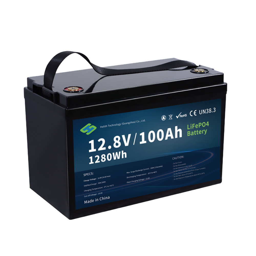 Bateria de lítio 12,8V 100Ah