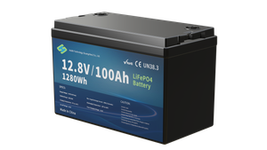 Bateria do sistema de armazenamento de energia 12,8V 100ah LiFePO4
