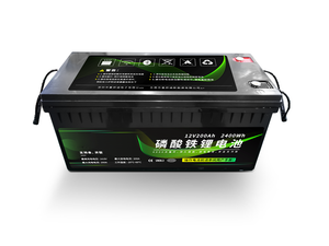 Bateria LiFePO4 de armazenamento de energia 12V 200Ah