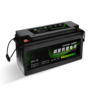 Bateria de armazenamento de energia solar 12,8V 150Ah LiFePO4 Battery
